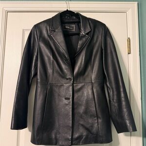 Vintage Leather Women's Blazer/Jacket